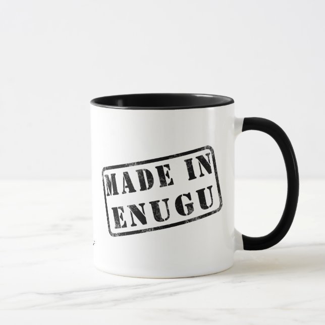 Gemacht in Enugu Tasse (Rechts)