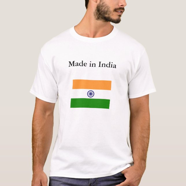 Gemacht in Indien T-Shirt (Vorderseite)