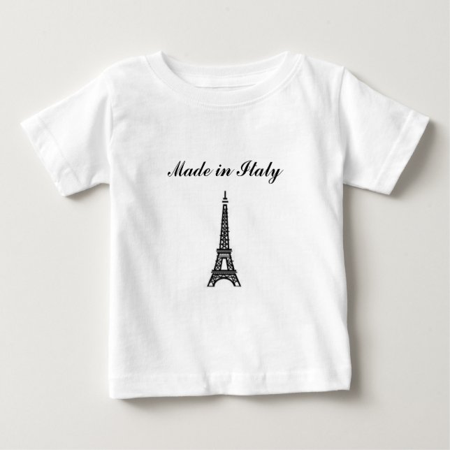 Gemacht in Italien Baby T-shirt (Vorderseite)
