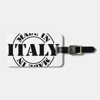 gemacht in Italien Gepäckanhänger