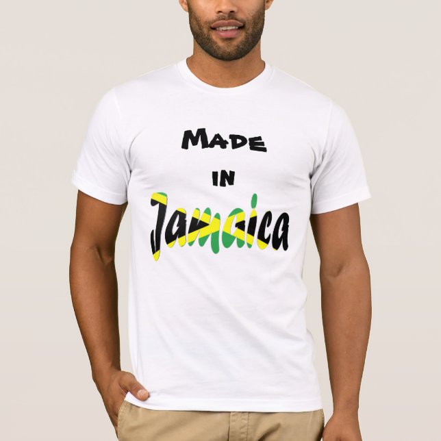 Gemacht in Jamaika T-Shirt (Vorderseite)