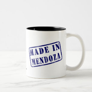Gemacht in Mendoza Zweifarbige Tasse