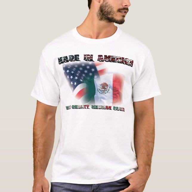 Gemacht in mexikanischen Teilen Amerikas w - T-Shirt (Vorderseite)