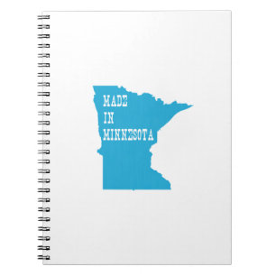 Gemacht in Minnesota Notizblock