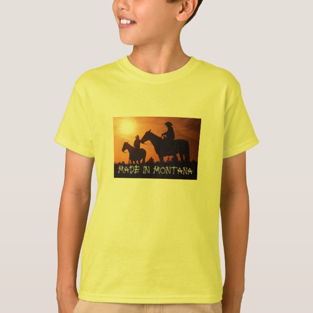 GEMACHT IN MONTANA T - Shirt (Vorderseite)