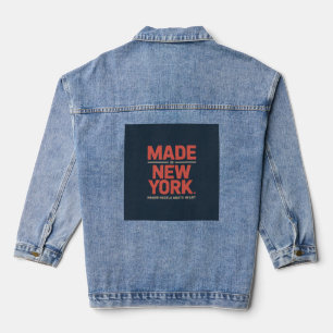 Gemacht in New York Jeansjacke