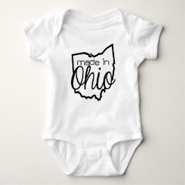 Gemacht in Ohio-Bodysuit Baby Strampler