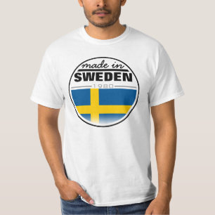 Gemacht in… "Schweden " T-Shirt