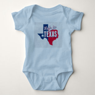 "Gemacht in Texas " Baby Strampler