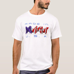 Gemacht in USA DNS? - Text ist kundengerecht T-Shirt
