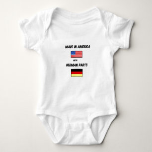 GEMACHT IN USA MIT DEUTSCHEN TEILEN BABY STRAMPLER