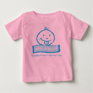 Gemacht in Vegas Baby T-shirt