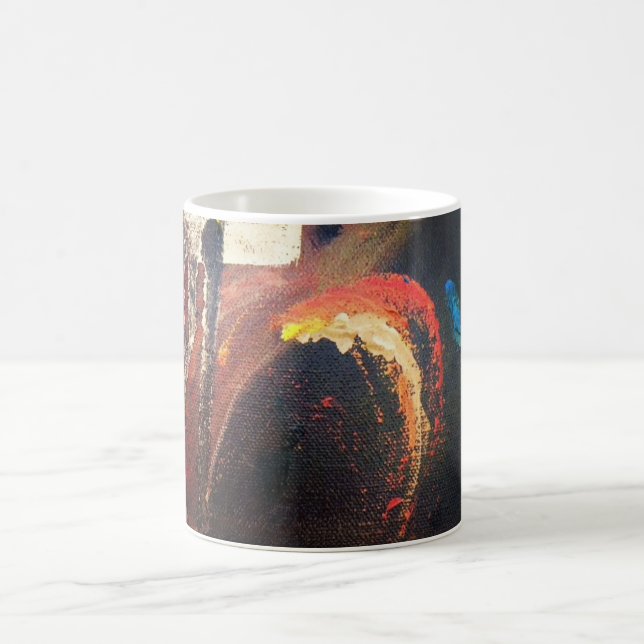 Gemälde 5 – Klassischer Becher Kaffeetasse (Mittel)