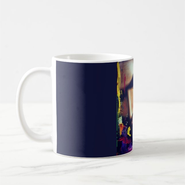 Gemälde 9 – Klassischer Becher Kaffeetasse (Links)
