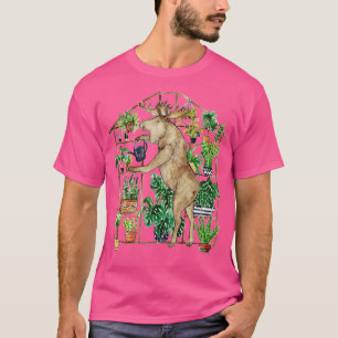 Gemälde an Elche T-Shirt