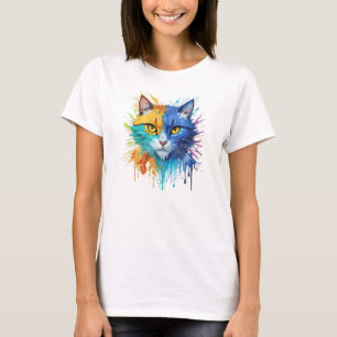 Gemälde Art Cat T - Shirt