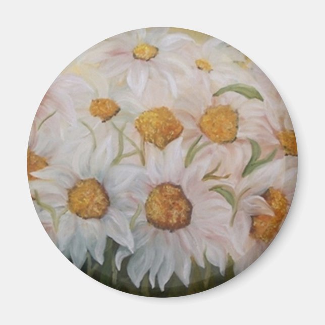 Gemälde aus dem Garten Magnet (Vorne)