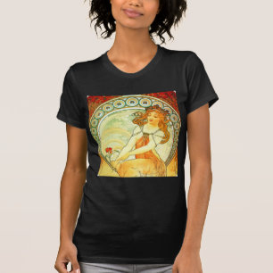 Gemälde. Aus der Serie The Arts von Mucha T-Shirt