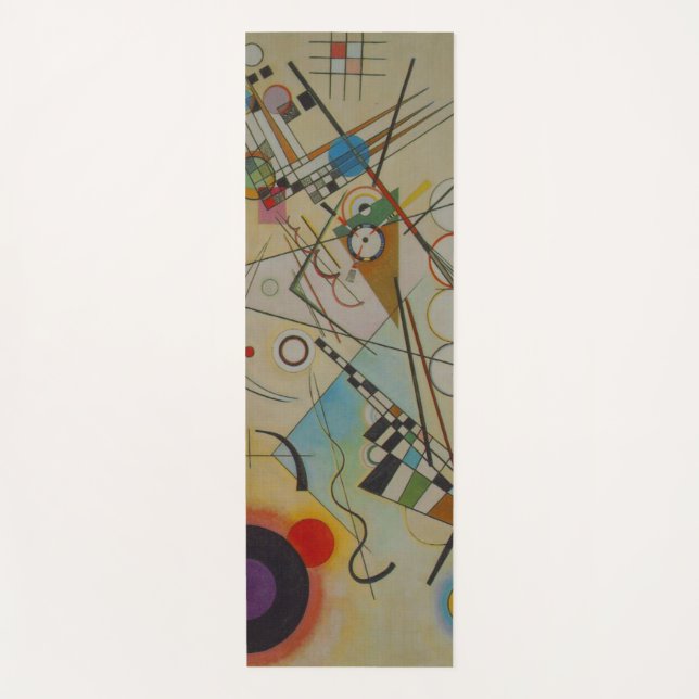 Gemälde aus Kandinsky VIII Yogamatte (Vorderseite)