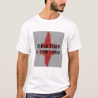 Gemälde außerhalb der Linien T-Shirt