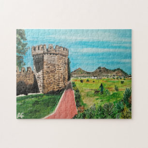 Gemälde Castell de Benisanó von Alfred Fox Puzzle