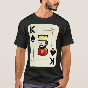 Gemälde-Decke des Kartendecks Halloween T-Shirt