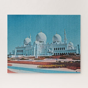 Gemälde der Abu Dhabi Moschee Puzzle