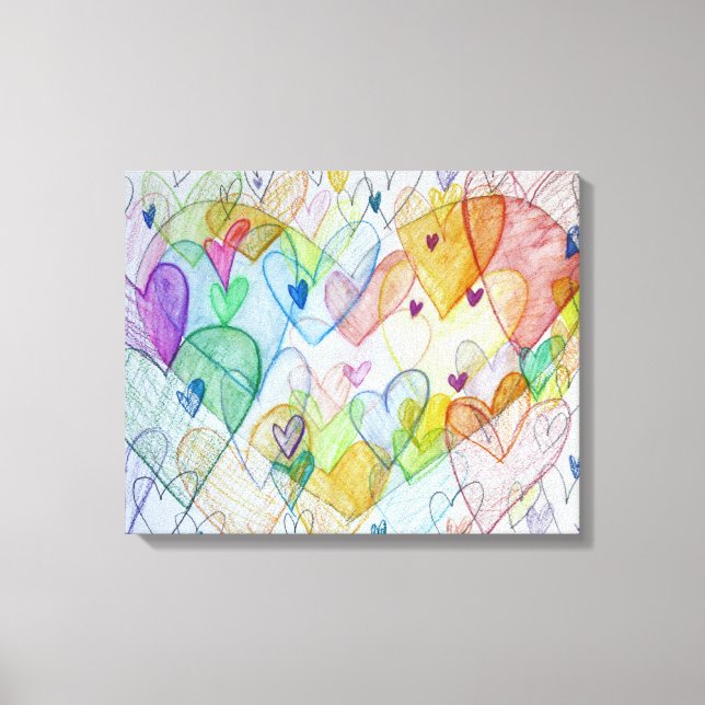 Gemälde der Leinwand (Vorderseite)