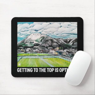 Gemälde des Berges Fuji von Alfred Fox Mousepad