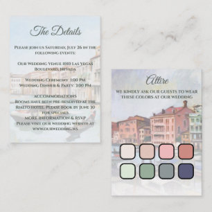 Gemälde des Grand Canal, Venedig, Italien Begleitkarte