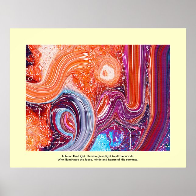 Gemälde des modernen Interieurs Poster (Vorne)