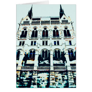 Gemälde des ungarischen Parlaments