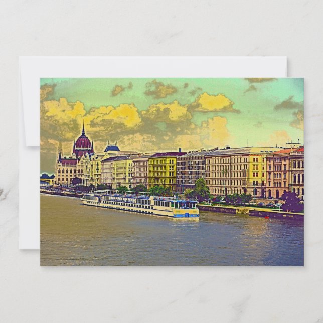 Gemälde des ungarischen Parlaments (Vorderseite)