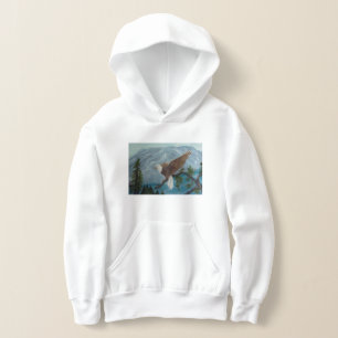 Gemälde eines Adler-Jugend-Pullover-Hoodies Hoodie