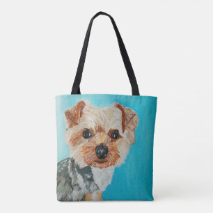 Gemälde eines Yorkshire Terriers von Alfred Fox