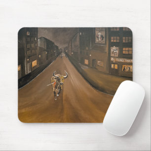 Gemälde El Toro Torturado von Alfred Fox Mousepad