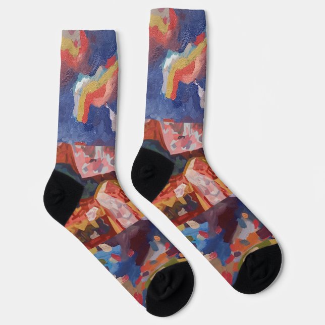 Gemälde III Socken (Rechts)