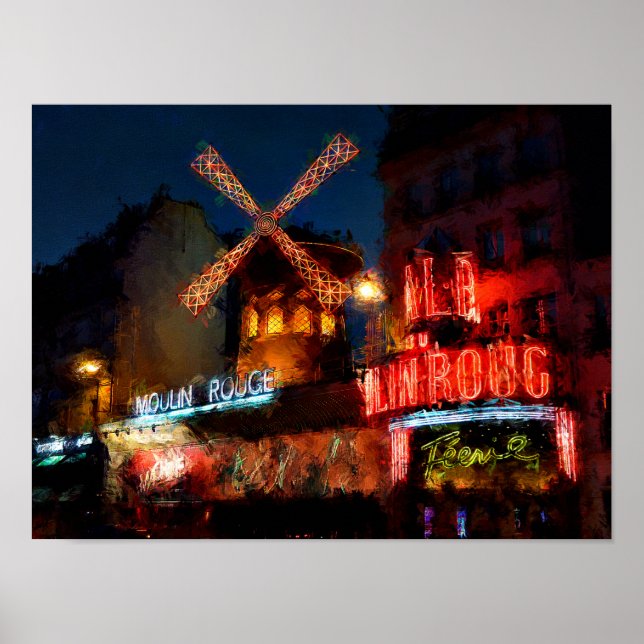 Gemälde in Paris Poster (Vorne)