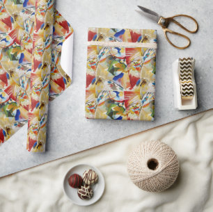 Gemälde mit grünem Zentrum von Wassily Kandinsky Geschenkpapier