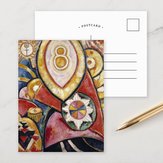 Gemälde Nr. 48 | Marsden Hartley Postkarte (Von Creator hochgeladen)