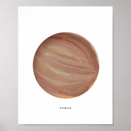 Gemälde Planet Venus Kunstdrucken Poster
