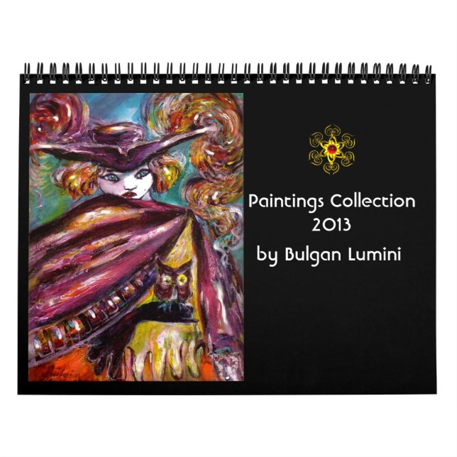 Gemälde Sammlung von Bulgan Lumini - 2013 Kalender (Titelbild)