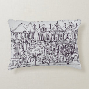 Gemälde  San Francisco, Kalifornien Zierkissen