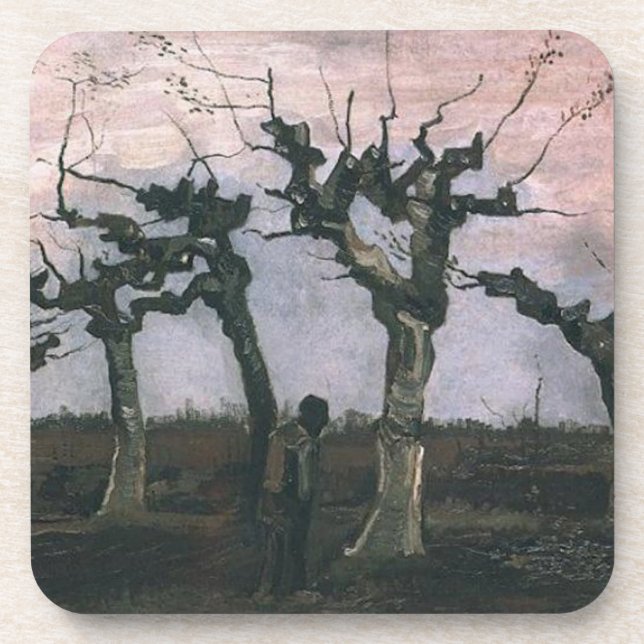 Gemälde Vincent van Gogh Tree Untersetzer (Vorderseite)