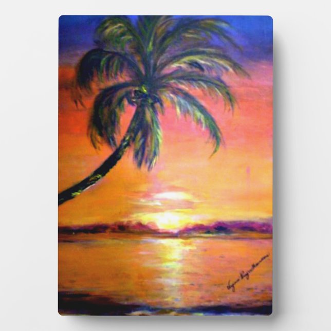 Gemälde Virginia Greenstone Fotoplatte (Vorderseite)