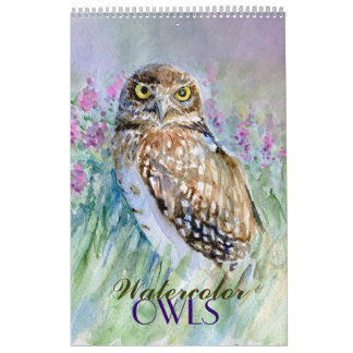 Gemälde von Aquarellen im Kalender 2015 nahe Aufna