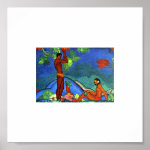 Gemälde von Arman Manookian um die 1920er Jahre. H Poster