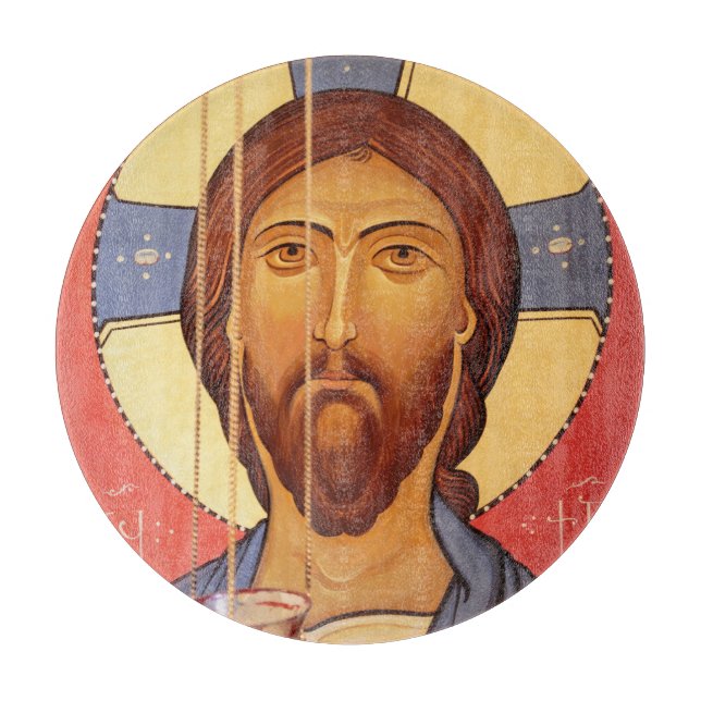 Gemälde von Jesus Schneidebrett (Vorderseite)