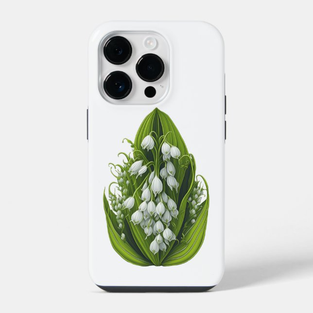 Gemälde von Maiglöckchen - iPhone-Hülle iPhone Hülle (Rückseite)