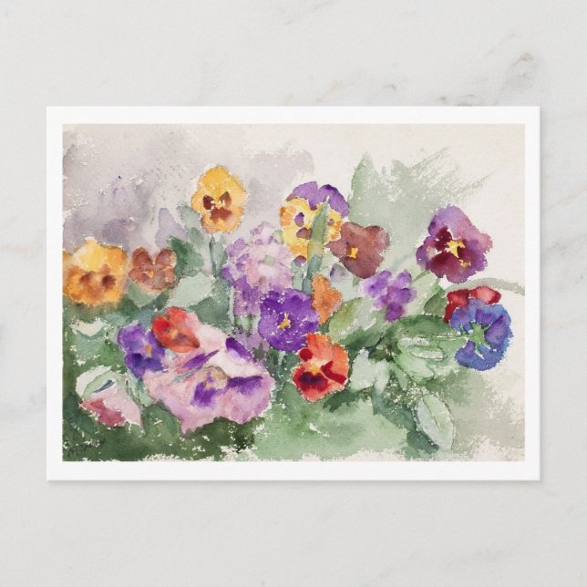 Gemälde von Maria Wiik Postkarte (Vorderseite)